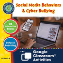 Daily Social & Workplace Skills: Social Media Behaviors & Cyber Bullying - Google Slides (SPED)