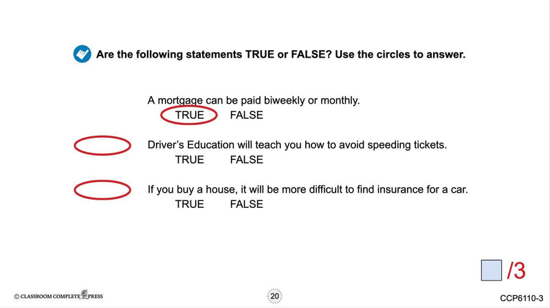 Real World Life Skills - Financial Literacy Skills: Home & Car - Google Slides (SPED)