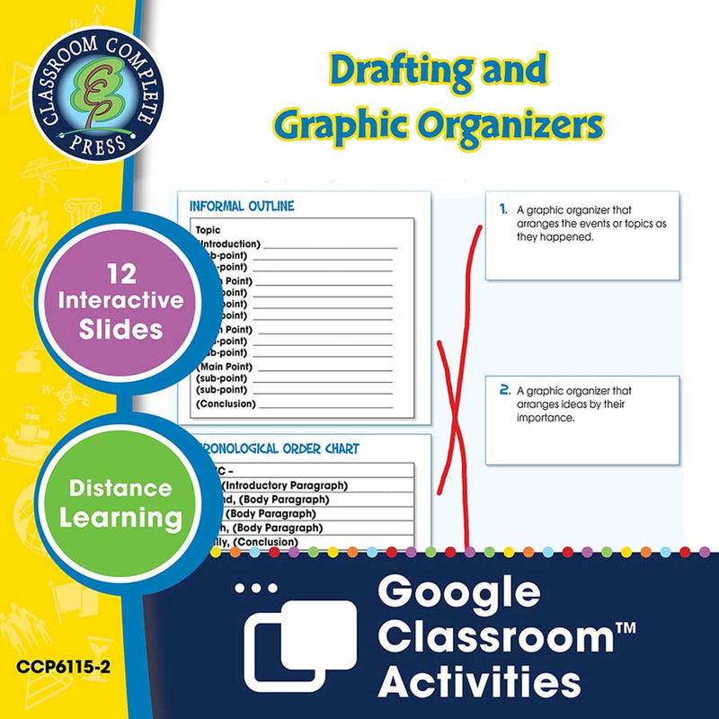 How to Write an Essay: Drafting and Graphic Organizers - Google Slides