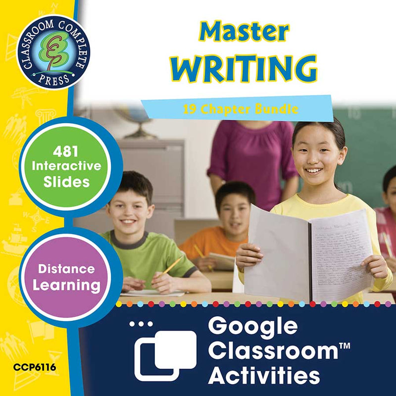 Msasterclass Writing Master Writing Big Book – CLASSROOM COMPLETE PRESS