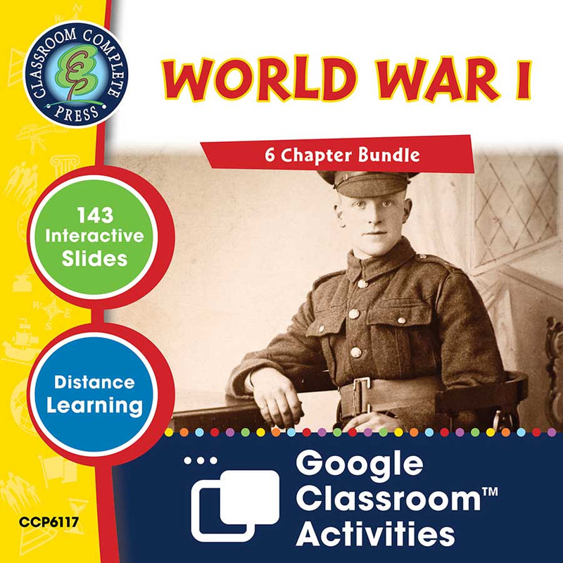 World War 1 - Google Slides BUNDLE