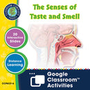 Senses, Nervous & Respiratory Systems: The Senses of Taste and Smell - Google Slides