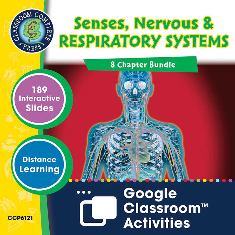 Senses, Nervous & Respiratory Systems