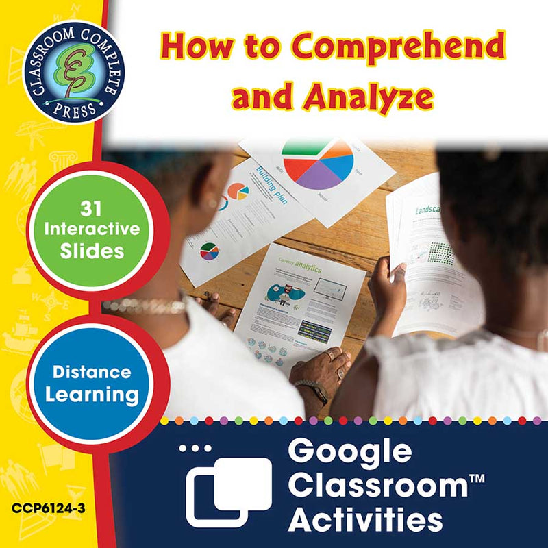 21st Century Skills - Learning Problem Solving: How to Comprehend and Analyze - Google Slides (SPED)