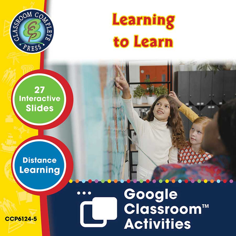 21st Century Skills - Learning Problem Solving: Learning to Learn - Google Slides (SPED)