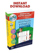 Word Families: Vowels Big Box - Digital Lesson Plan
