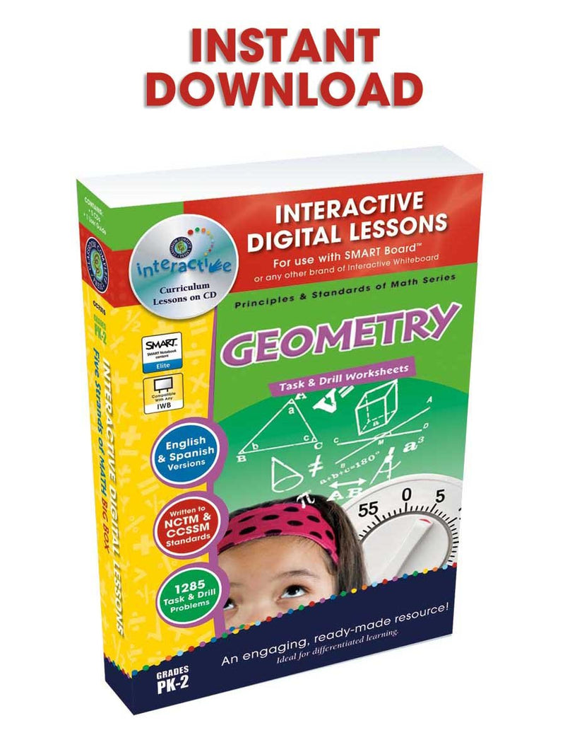 Geometry - Grades PK-2 - Digital Lesson Plan
