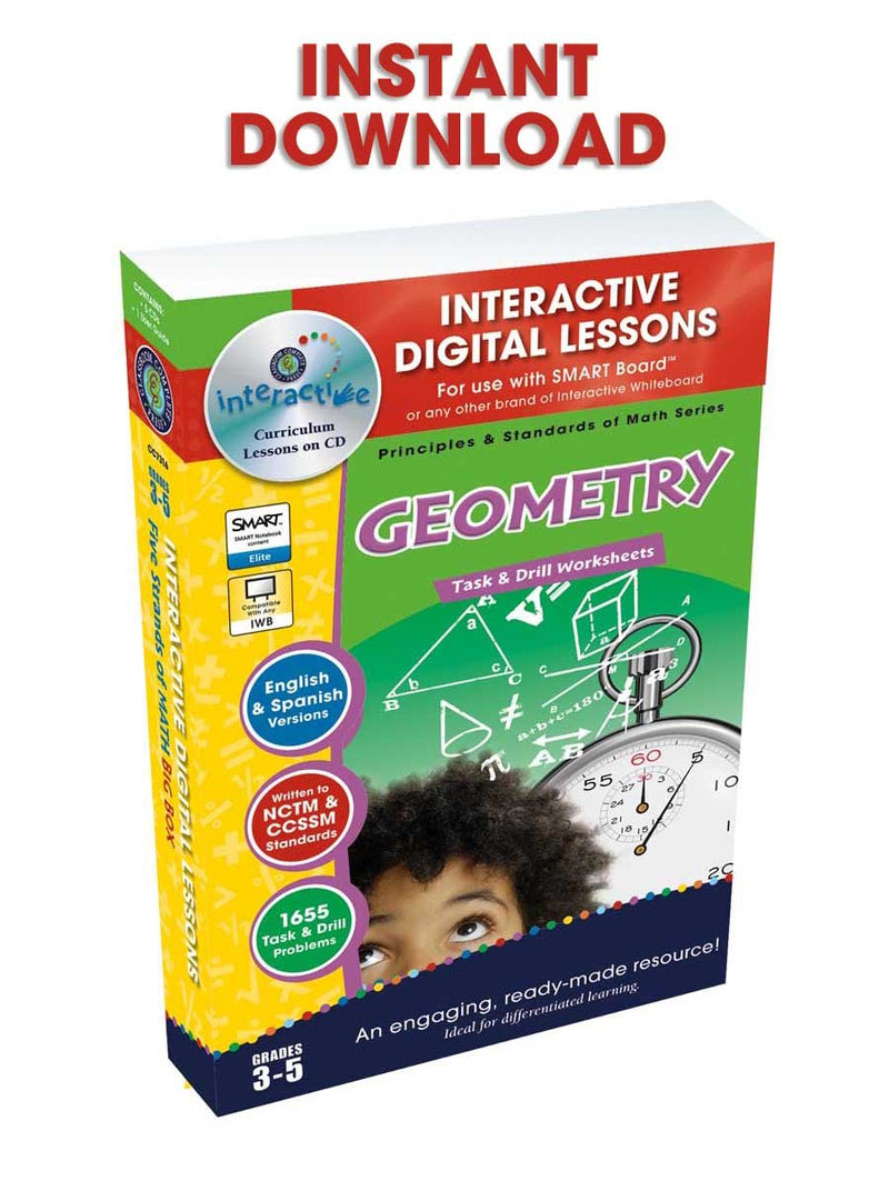 Geometry - Grades 3-5 - Digital Lesson Plan