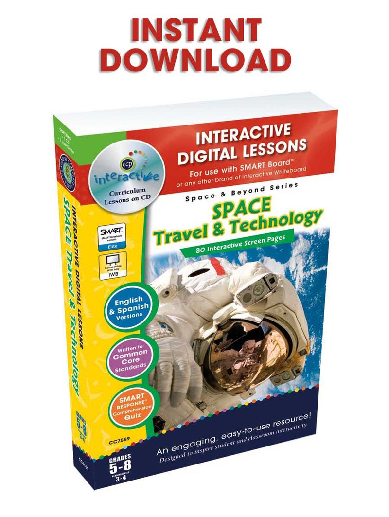 Space Travel & Technology - Digital Lesson Plan