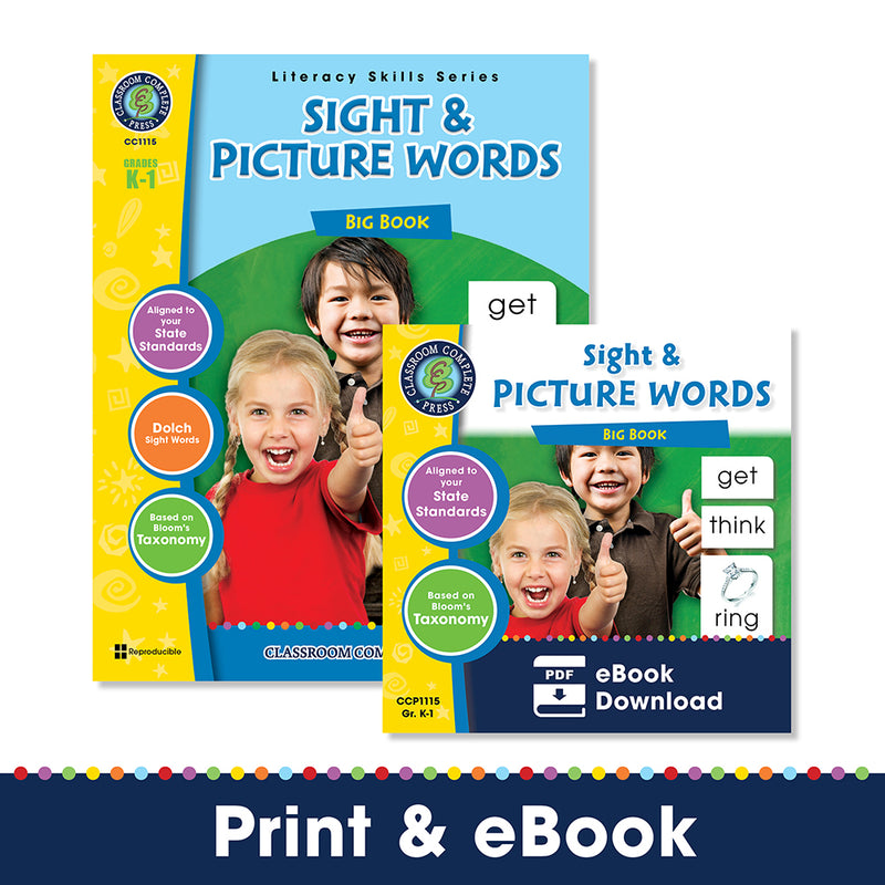 Sight & Picture Words Big Book