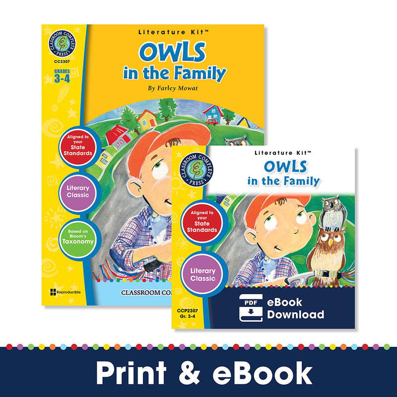 Owls in the Family (Novel Study Guide)