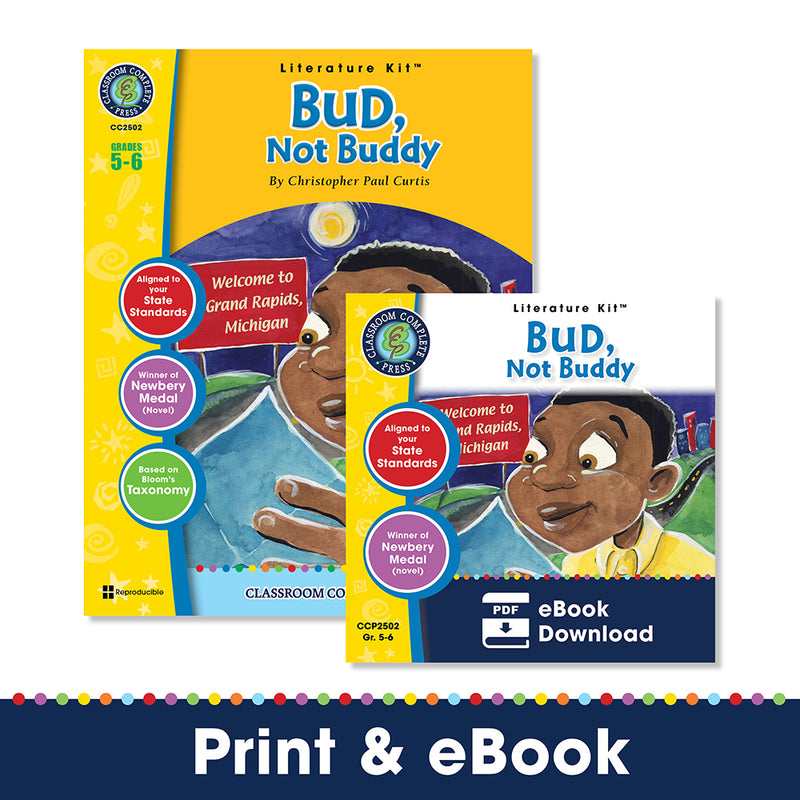 Bud, Not Buddy (Novel Study Guide) – CLASSROOM COMPLETE PRESS