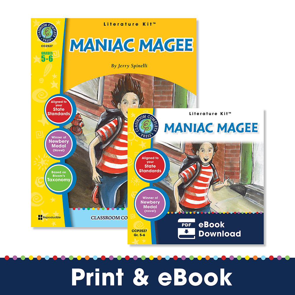 Maniac Magee (Novel Study Guide) CLASSROOM COMPLETE PRESS