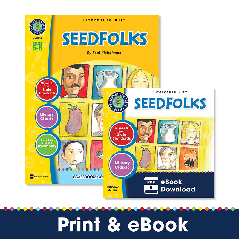 Seedfolks Novel Study Guide CLASSROOM COMPLETE PRESS