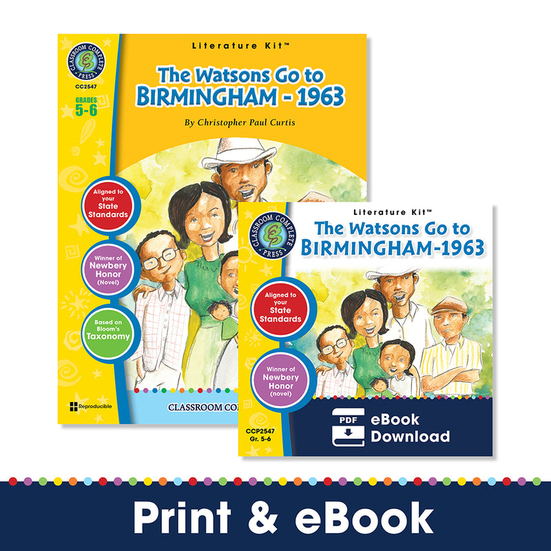 The Watsons Go to Birmingham - 1963 (Novel Study Guide)