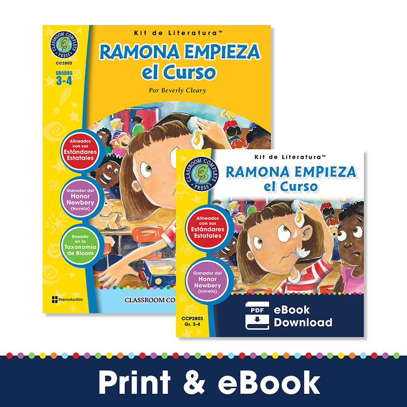 Ramona Empieza el Curso (Novel Study Guide)