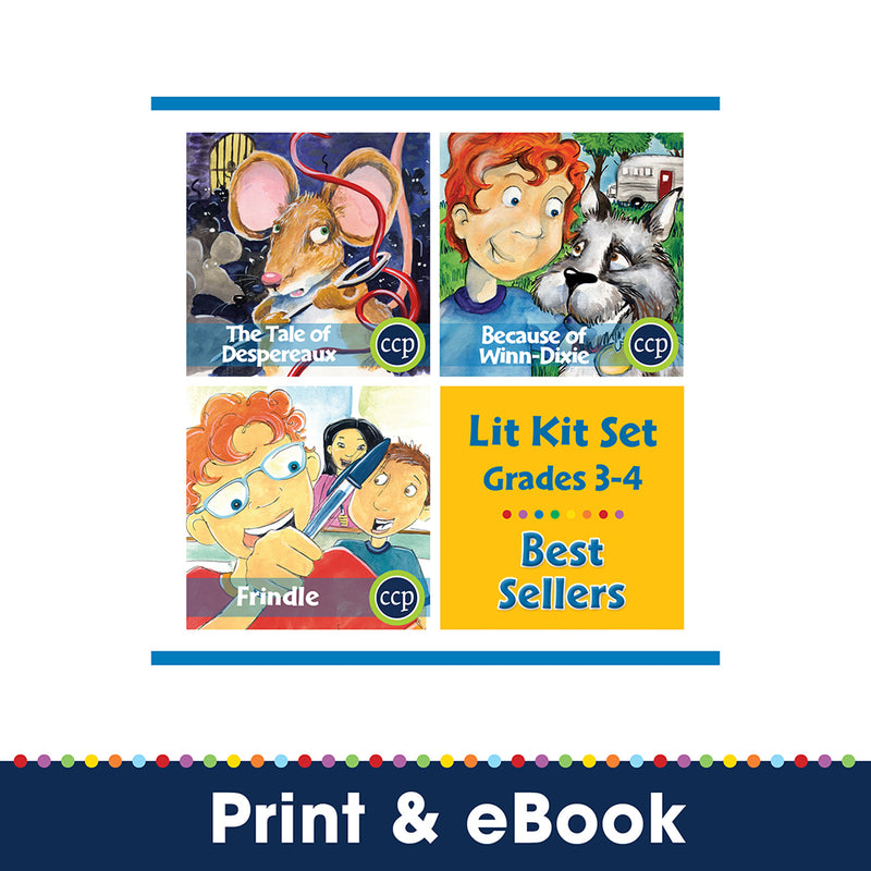 Best Sellers Lit Kit Set - Gr. 3-4