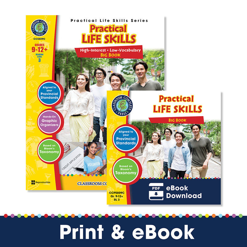 Practical Life Skills Big Book - Canadian Content
