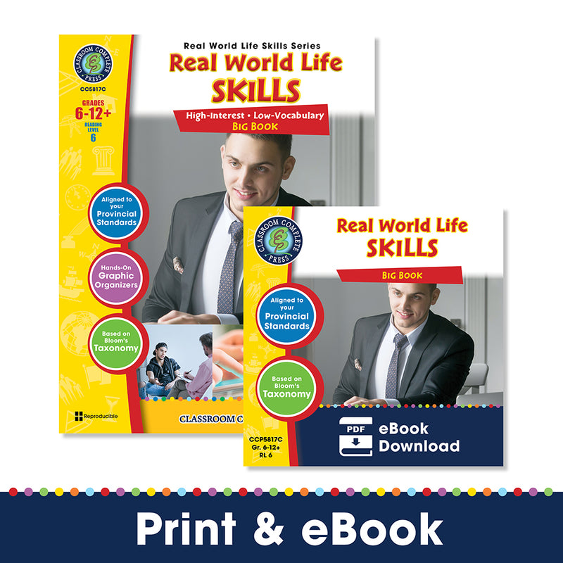 Real World Life Skills Big Book - Canadian Content