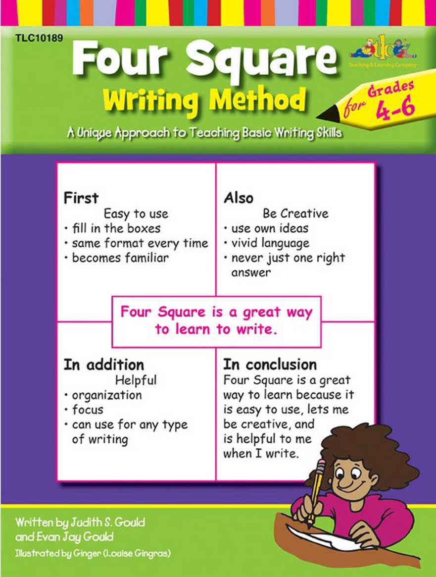Four Square Writing Method For Grades 4 6 CLASSROOM COMPLETE PRESS Four square writing method for grades 4 6 classroom complete press