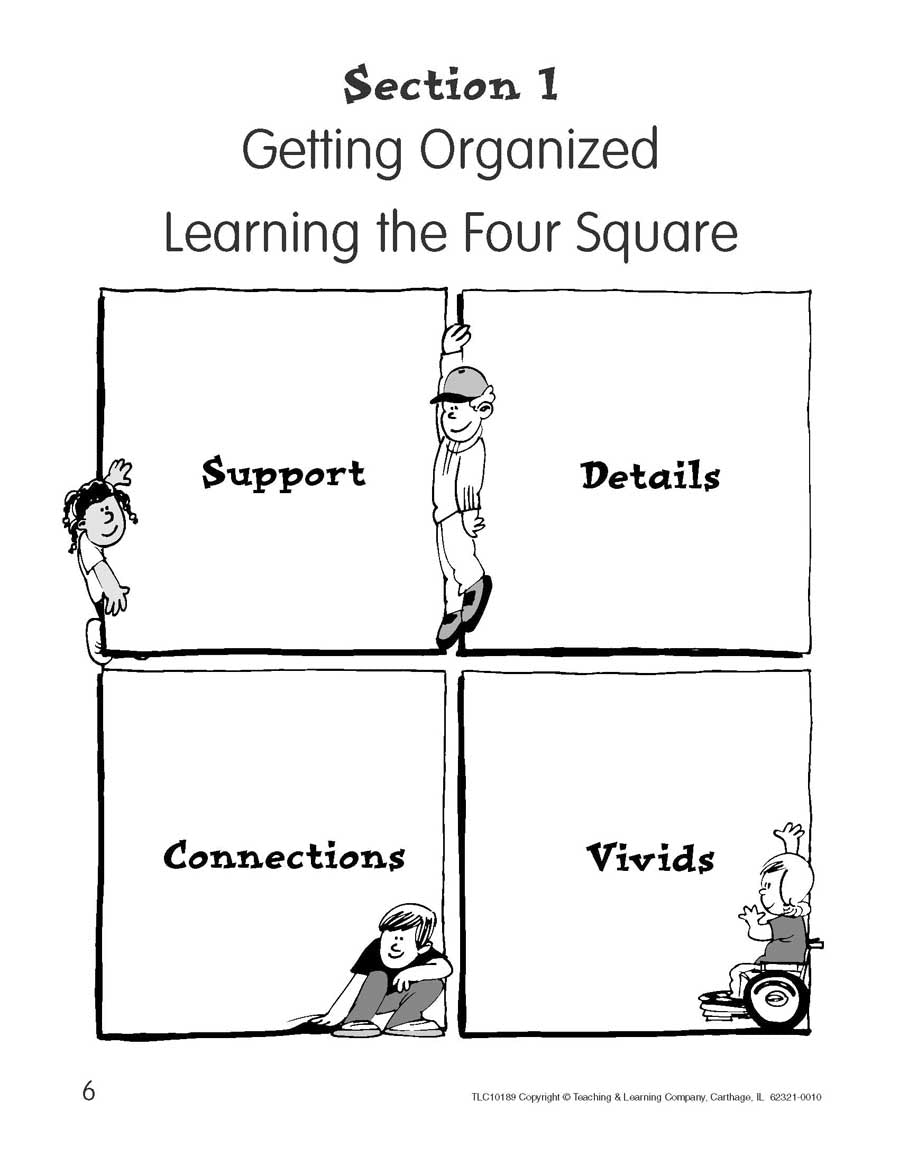 Four Square: Writing Method for Grades 4-6 – CLASSROOM COMPLETE PRESS