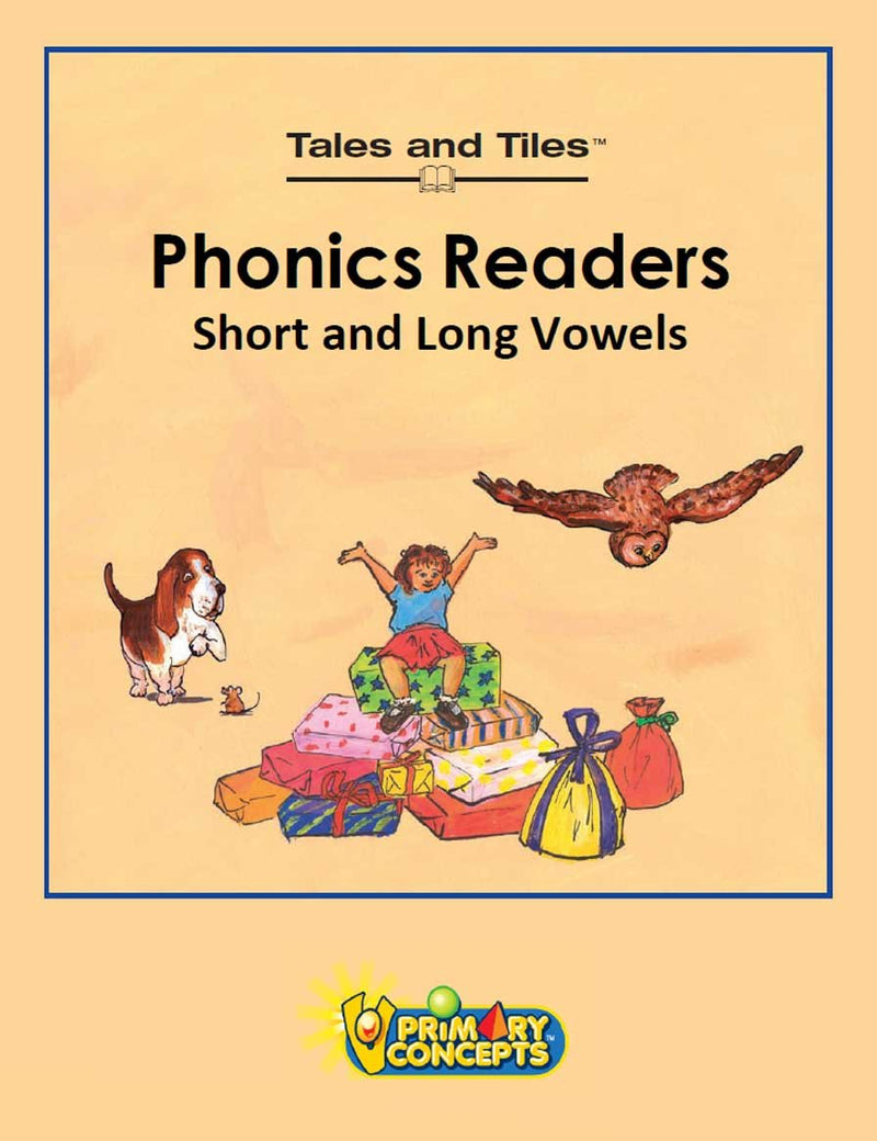 Tales and Tiles Phonics Readers: Short & Long Vowels