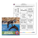 Island of the Blue Dolphins (Novel Study): Word Puzzles - WORKSHEET