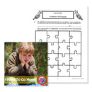 I Want to Go Home (Novel Study): Balanced Diet Jigsaw Puzzle - WORKSHEET