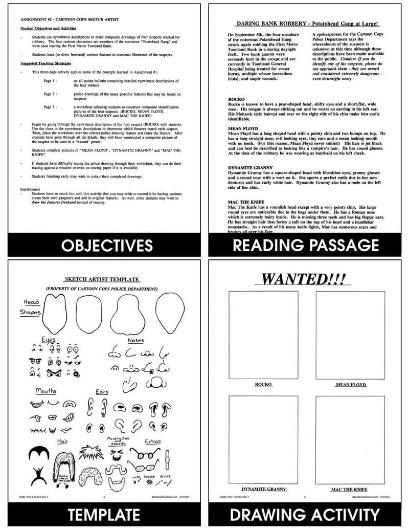 Cartoons And Comics - CHAPTER SLICE – CLASSROOM COMPLETE PRESS