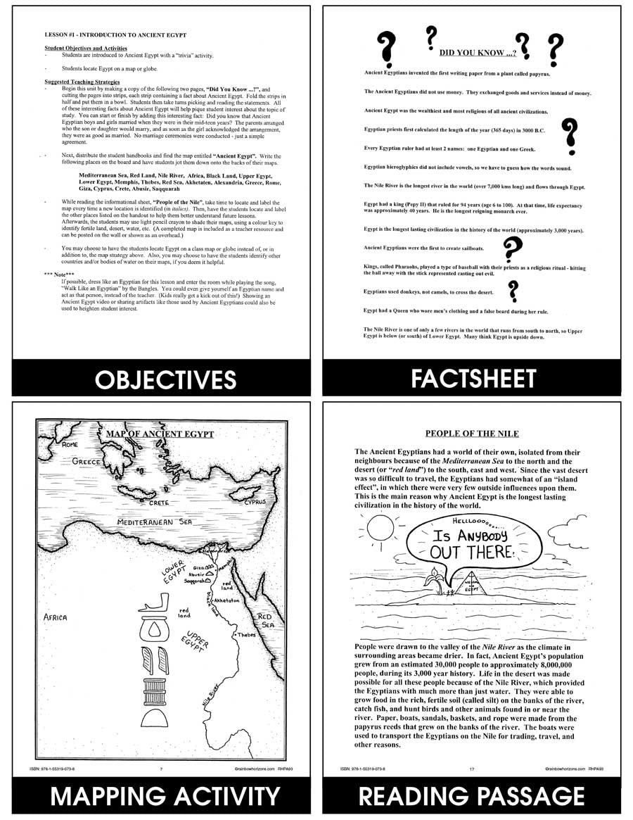 Ancient Egypt - CHAPTER SLICE – CLASSROOM COMPLETE PRESS