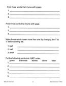 Special Days: St. Patrick's Day - WORKSHEET