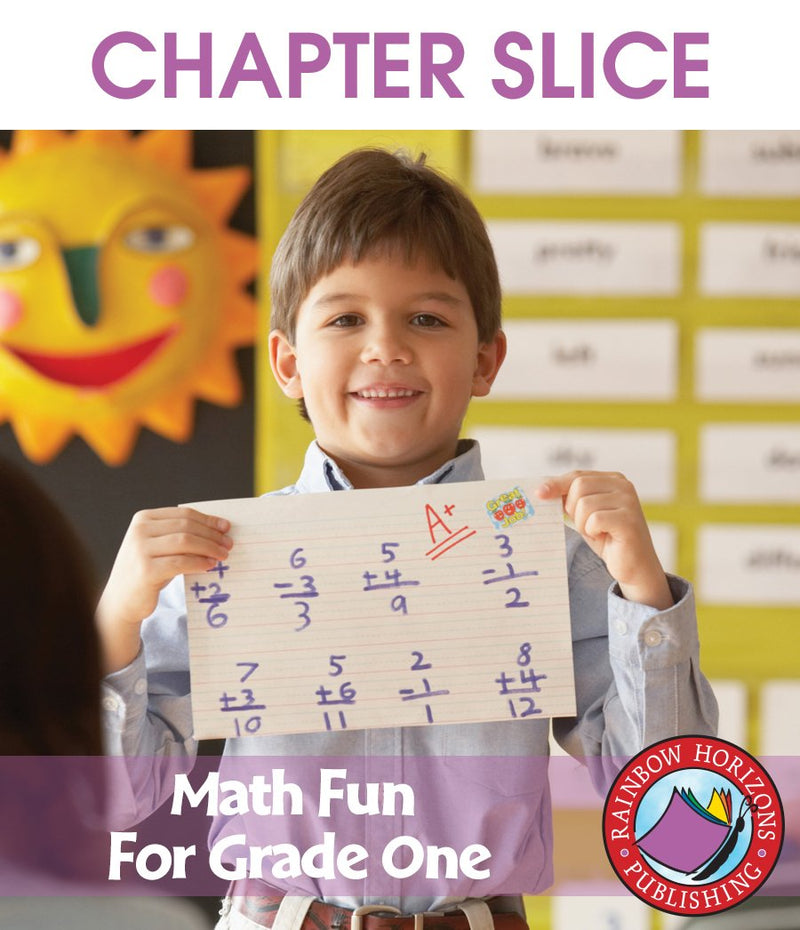 Classone Worksheets Math Fun Math Fun For Grade One - CHAPTER SLICE – CLASSROOM COMPLETE PRESS